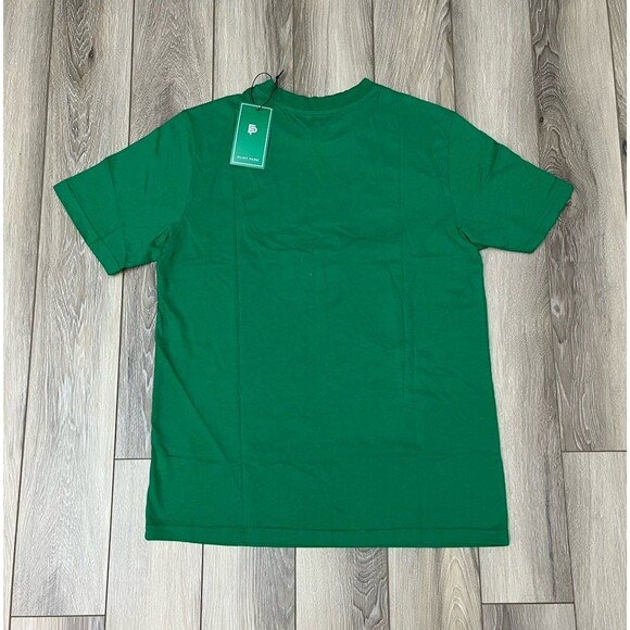 Flint Park Original Logo Tee Shirt Green Mens Size Small NEW Organic Cotton - Picture 4 of 9